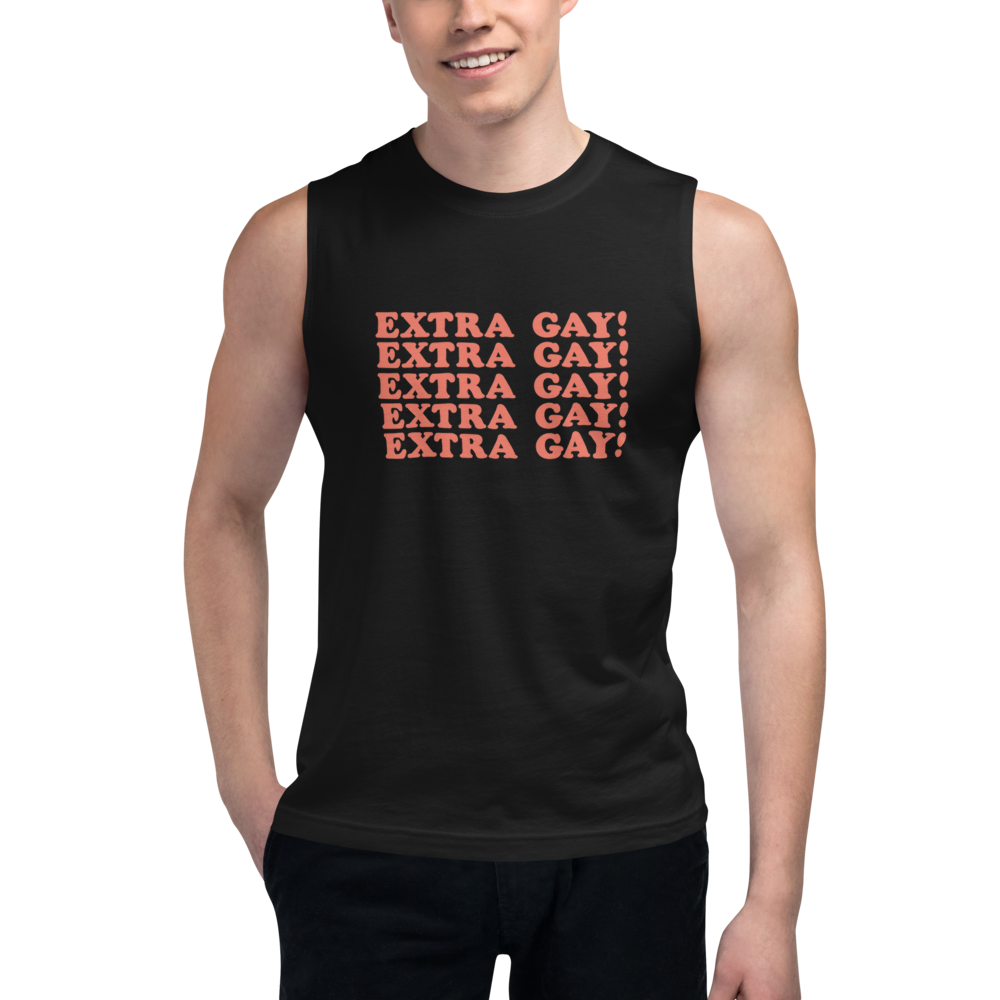 Extra Gay Muscle T-Shirt